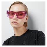 Gucci - Occhiale da Sole Cat Eye - Viola - Gucci Eyewear