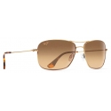 Maui Jim - Wiki Wiki - Gold Bronze - Polarized Aviator Sunglasses - Maui Jim Eyewear