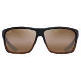 Maui Jim - Alenuihaha - Dark Brown Bronze - Polarized Wrap Sunglasses - Maui Jim Eyewear