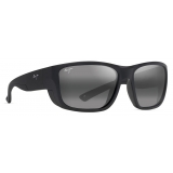 Maui Jim - Amberjack - Black Grey - Polarized Wrap Sunglasses - Maui Jim Eyewear