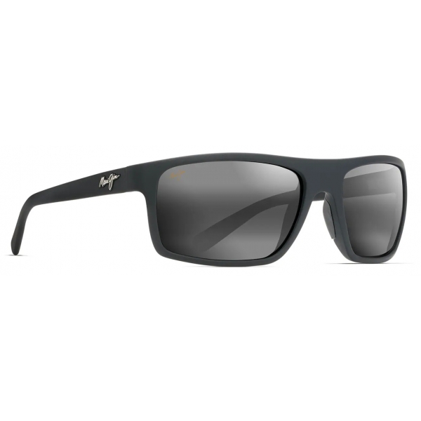 Maui Jim - Byron Bay - Black Grey - Polarized Wrap Sunglasses - Maui Jim Eyewear