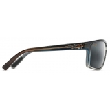 Maui Jim - Byron Bay - Marlin Grey - Polarized Wrap Sunglasses - Maui Jim Eyewear