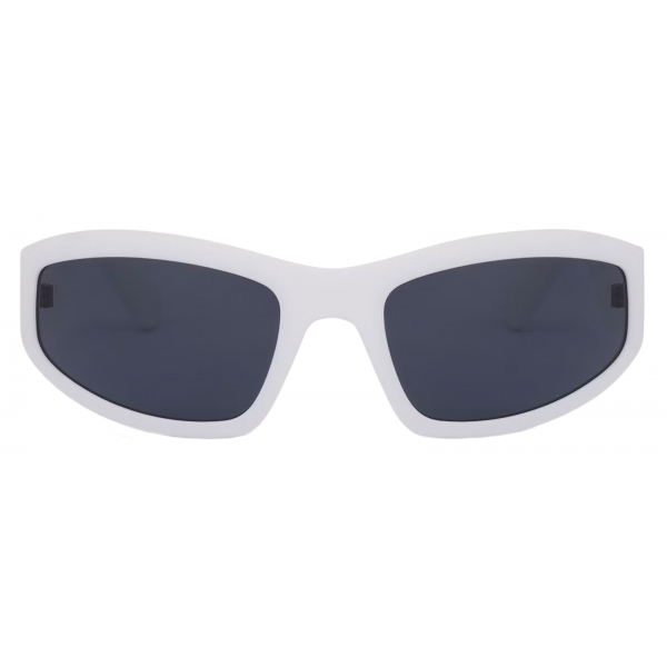 Moschino - Occhiali da Sole 3D Logo - Bianco - Moschino Eyewear