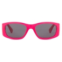 Moschino - Occhiali da Sole Lettering Logo - Fucsia - Moschino Eyewear