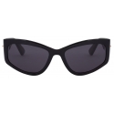 Moschino - Gold Zipper Sunglasses - Black - Moschino Eyewear