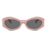 Versace - Occhiale da Sole Geometrici Medusa Plaque - Rosa Chiaro - Occhiali da Sole - Versace Eyewear