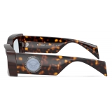 Versace - Medusa Medallion Sunglasses - Havana - Sunglasses - Versace Eyewear