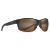 Maui Jim - Kaiwi Channel - Marrone Scuro Bronzo - Occhiali da Sole Polarizzati a Mascherina - Maui Jim Eyewear