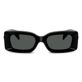 Versace - Medusa Medallion Sunglasses - Black - Sunglasses - Versace Eyewear