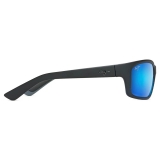 Maui Jim - Kanaio Coast - Black Blue - Polarized Wrap Sunglasses - Maui Jim Eyewear