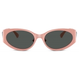Versace - La Medusa Oval Sunglasses - Pink - Sunglasses - Versace Eyewear