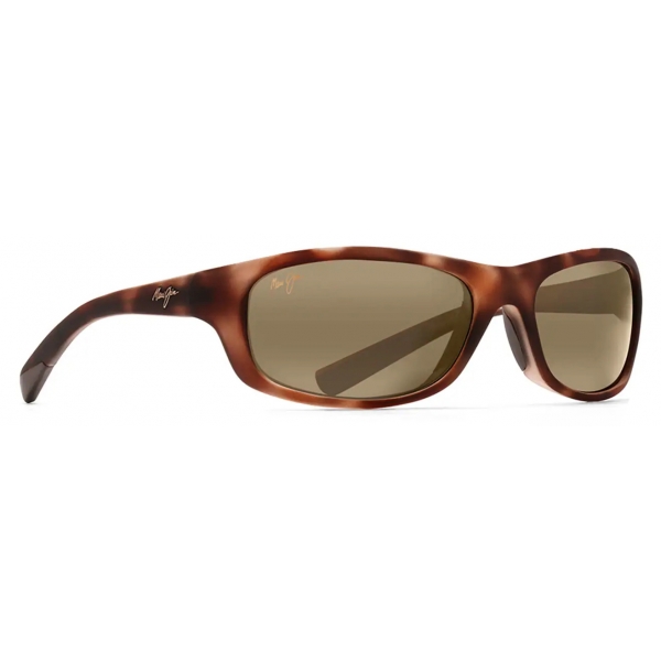Maui Jim - Kipahulu - Tortoise Bronze - Polarized Wrap Sunglasses - Maui Jim Eyewear