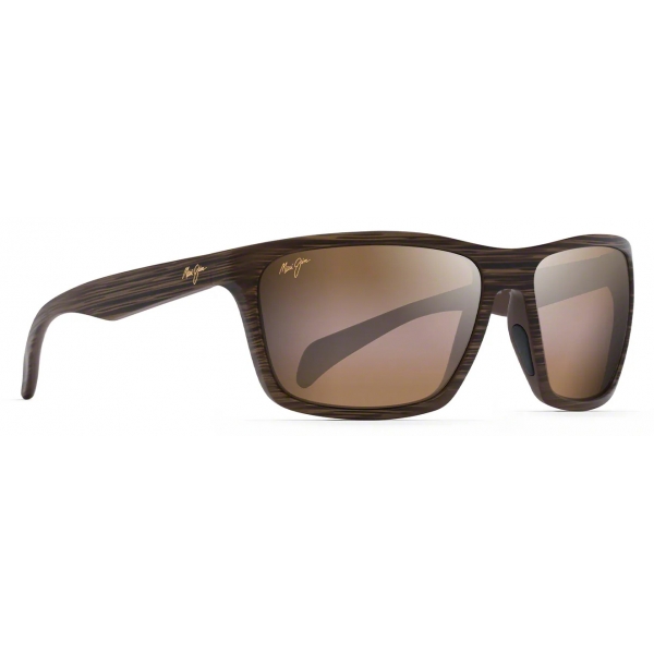 Maui Jim - Makoa - Brown Bronze - Polarized Wrap Sunglasses - Maui Jim Eyewear