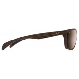 Maui Jim - Makoa - Brown Bronze - Polarized Wrap Sunglasses - Maui Jim Eyewear