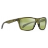 Maui Jim - Makoa - Khaki Green Maui HT - Polarized Wrap Sunglasses - Maui Jim Eyewear