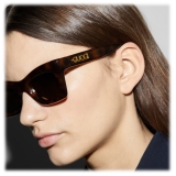 Gucci - Occhiale da Sole Rettangolare - Tartaruga - Gucci Eyewear