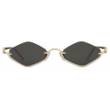 Gucci - Geometric Sunglasses - Gold Grey - Gucci Eyewear