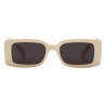Gucci - Rectangular Sunglasses - White - Gucci Eyewear