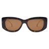 Gucci - Rectangular Sunglasses - Tortoiseshell - Gucci Eyewear
