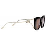 Gucci - Rectangular Sunglasses - Tortoiseshell - Gucci Eyewear