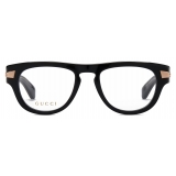 Gucci - Oval Optical Glasses - Black - Gucci Eyewear