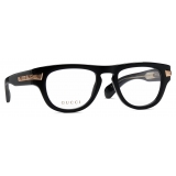 Gucci - Oval Optical Glasses - Black - Gucci Eyewear