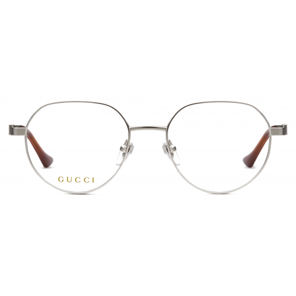 Gucci - Occhiale da Vista Rotondi - Argento - Gucci Eyewear