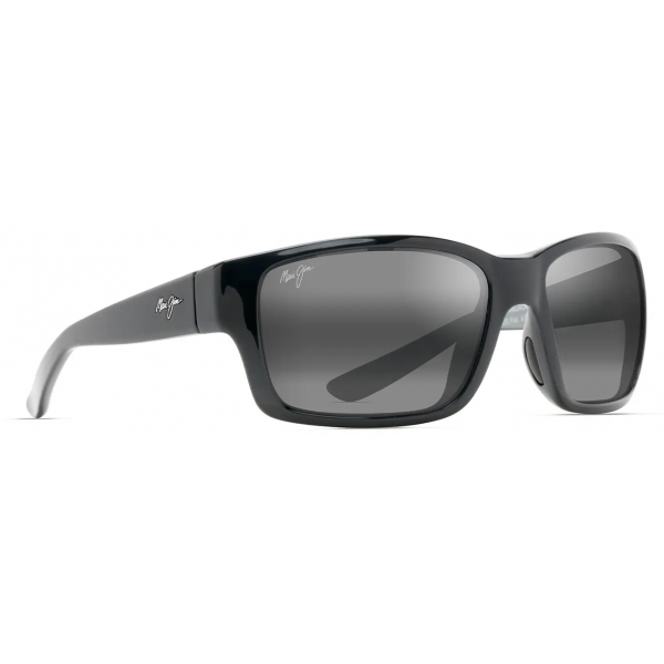 Maui Jim - Mangroves - Black Grey - Polarized Wrap Sunglasses - Maui Jim Eyewear