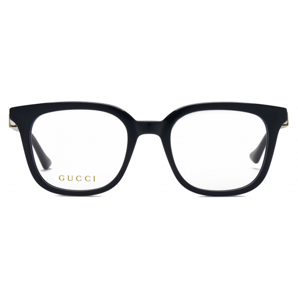 Gucci - Rectangular Optical Glasses - Black - Gucci Eyewear