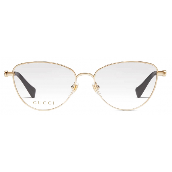 Gucci - Occhiale da Vista Cat Eye - Oro - Gucci Eyewear