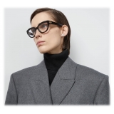 Gucci - Cat Eye Optical Glasses - Dark Tortoiseshell - Gucci Eyewear