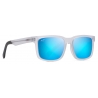 Maui Jim - Stone Shack - Cristallo Grigio Scuro Blu - Occhiali da Sole Polarizzati Classici - Maui Jim
