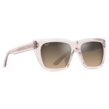 Maui Jim - Aloha Lane - Transparent Pink Bronze - Polarized Fashion Sunglasses - Maui Jim Eyewear