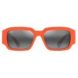 Maui Jim - Kūpale - Arancione Grigio - Occhiali da Sole Polarizzati Moda - Maui Jim Eyewear