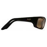 Maui Jim - Peahi - Black Bronze - Polarized Wrap Sunglasses - Maui Jim Eyewear