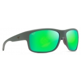 Maui Jim - Southern Cross - Khaki MAUIGreen - Polarized Wrap Sunglasses - Maui Jim Eyewear