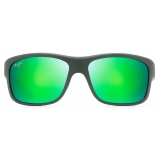 Maui Jim - Southern Cross - Khaki MAUIGreen - Polarized Wrap Sunglasses - Maui Jim Eyewear