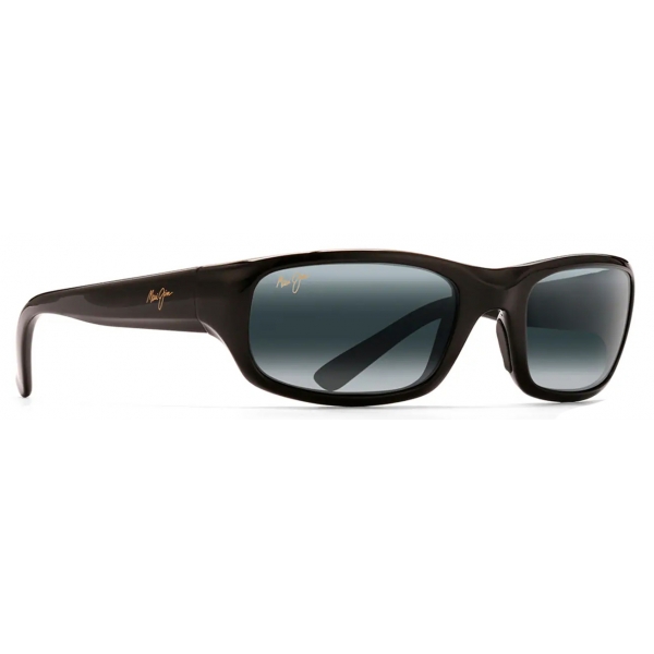 Maui Jim - Stingray - Black Grey - Polarized Wrap Sunglasses - Maui Jim ...