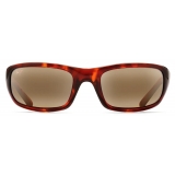 Maui Jim - Stingray - Tortoise Bronze - Polarized Wrap Sunglasses - Maui Jim Eyewear