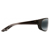 Maui Jim - Twin Falls - Black Grey - Polarized Wrap Sunglasses - Maui Jim Eyewear