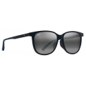 Maui Jim - ‘Ilikea Asian Fit - Matte Blue Grey - Polarized Classic Sunglasses - Maui Jim Eyewear