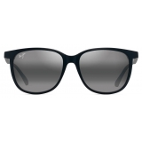 Maui Jim - ‘Ilikea Asian Fit - Matte Blue Grey - Polarized Classic Sunglasses - Maui Jim Eyewear