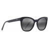 Maui Jim - Alulu - Nero Grigio - Occhiali da Sole Polarizzati Cat Eye - Maui Jim Eyewear