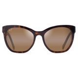Maui Jim - Alulu - Tortoise Bronze - Polarized Cat Eye Sunglasses - Maui Jim Eyewear