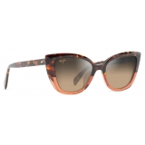 Maui Jim - Blossom - Havana Peach Bronze - Polarized Cat Eye Sunglasses - Maui Jim Eyewear