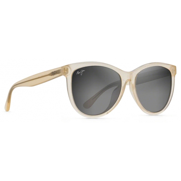 Maui Jim - Glory Glory - Milky Almond Grey - Polarized Cat Eye Sunglasses - Maui Jim Eyewear
