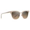 Maui Jim - Lokelani - Milky Almond Gold Bronze - Polarized Cat Eye Sunglasses - Maui Jim Eyewear