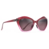 Maui Jim - Lotus - Raspberry Fade Maui Rose - Polarized Cat Eye Sunglasses - Maui Jim Eyewear