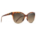 Maui Jim - ‘Olu ‘Olu - Tortoise Tan Bronze - Polarized Cat Eye Sunglasses - Maui Jim Eyewear