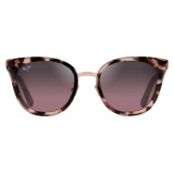 Maui Jim - Wood Rose - Pink Tortoise Maui Rose - Polarized Cat Eye Sunglasses - Maui Jim Eyewear